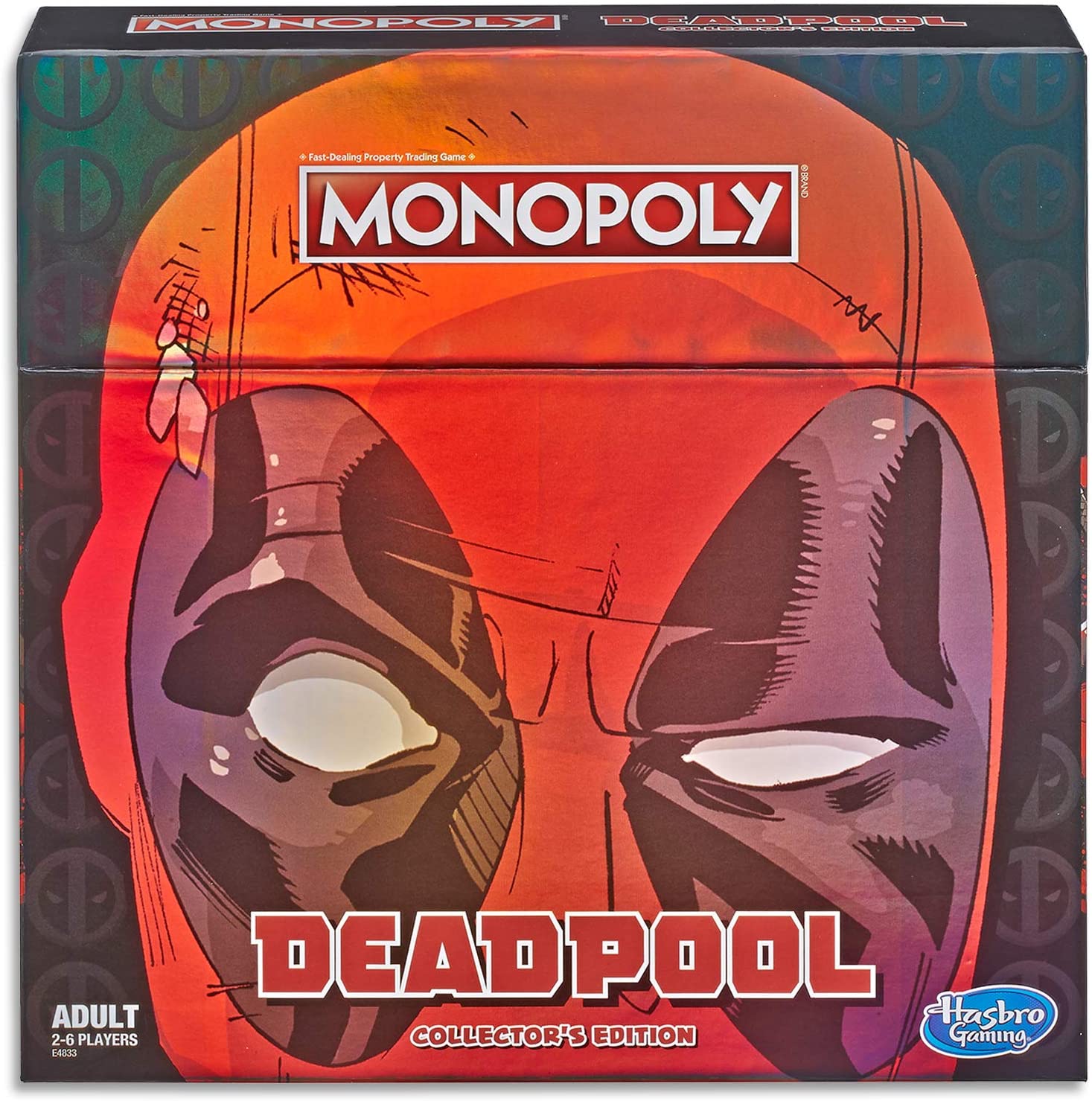 MONOPOLY Marvel Deadpool Collector's Edition Board Game - WiredVillage Games - Monopoly